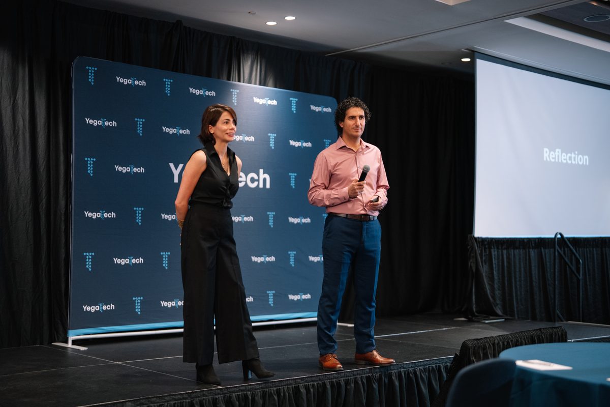 YegaTech AI Summit moment